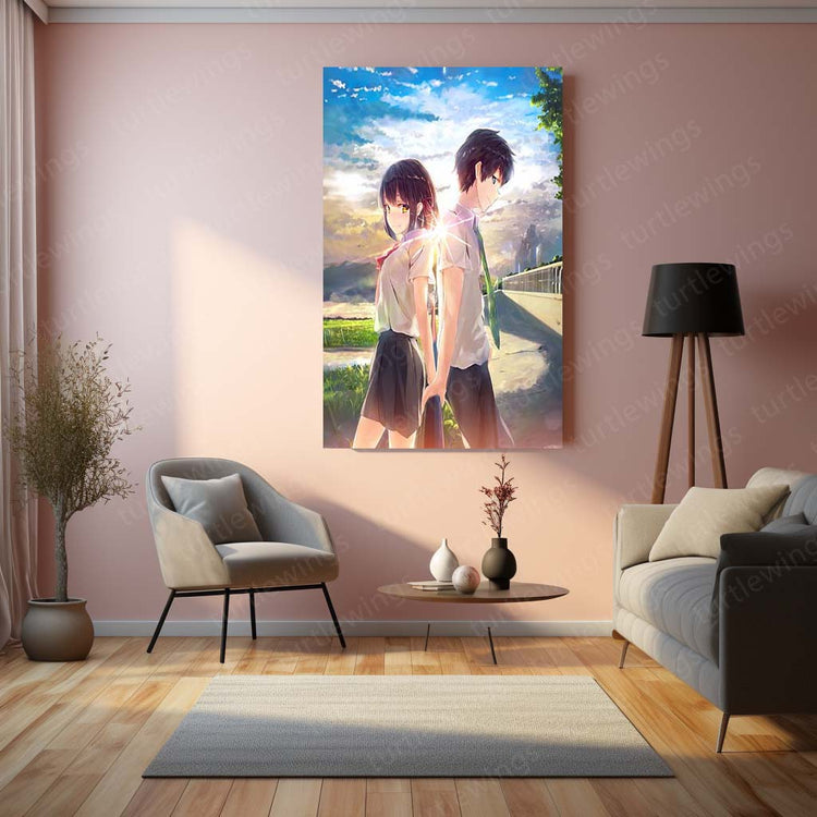 Your Name Anime Metal Poster | Makoto Shinkai's Masterpiece Art 6