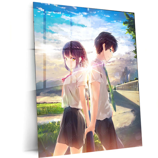 Your Name Anime Metal Poster | Makoto Shinkai's Masterpiece Art 6