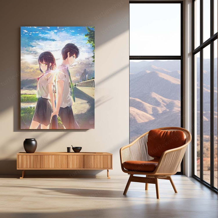 Your Name Anime Metal Poster | Makoto Shinkai's Masterpiece Art 6