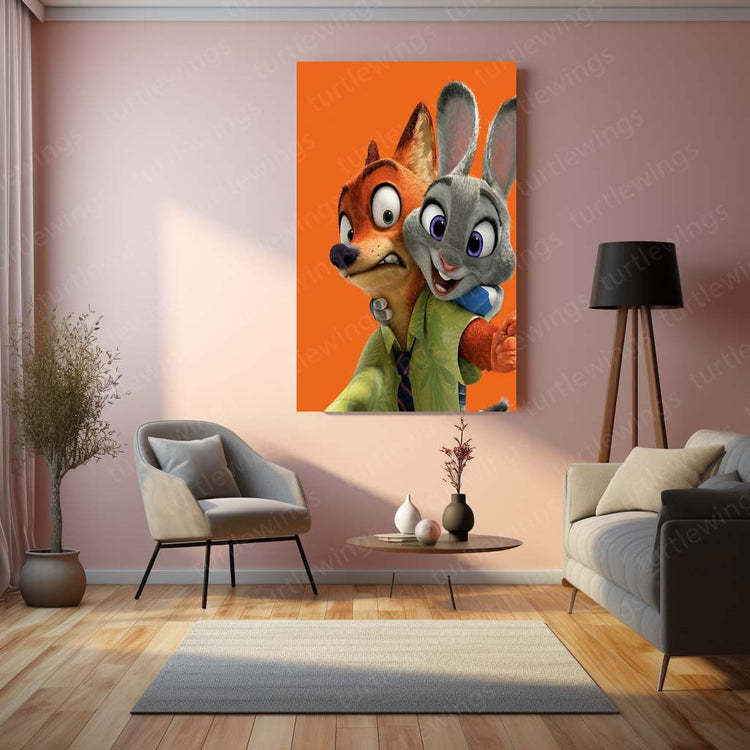 Zootopia Metal Poster