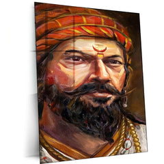 Chhatrapati Shivaji Maharaj Metal Frame