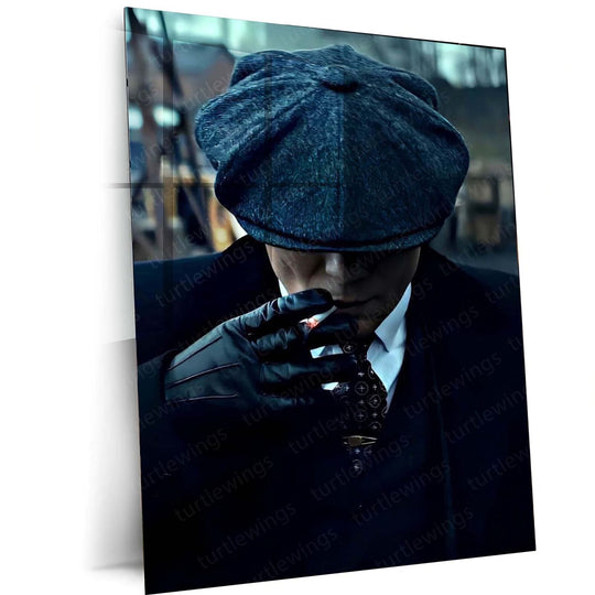 Mastermind of Crime - Thomas Shelby Metal Poster | Peaky Blinders Wall Art | HD Print