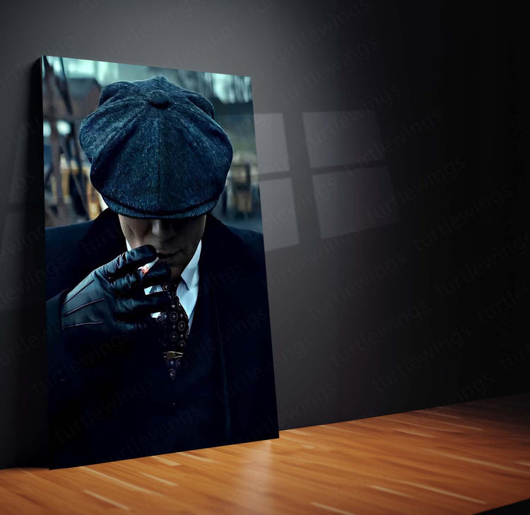 Mastermind of Crime - Thomas Shelby Metal Poster | Peaky Blinders Wall Art | HD Print