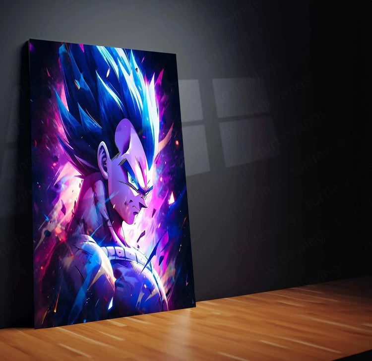 VEGETA – DbZ Metal Poster 6 (Copy) - TURTLEWINGS 