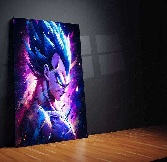 VEGETA – DbZ Metal Poster 6 (Copy) - TURTLEWINGS 