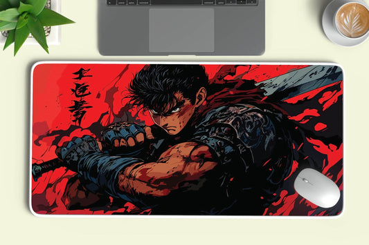 Berserk Anime Backdrop - Dark Fantasy Unleashed in Your Space