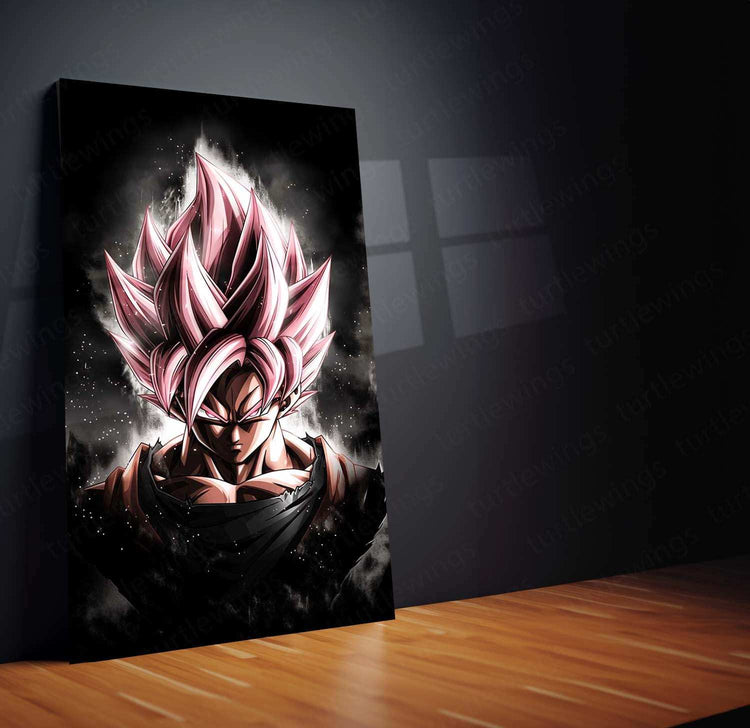 Black Goku Metal Poster – Dragon Ball Z Super Saiyan Art | Powerful Anime Decor 5 - TURTLEWINGS 