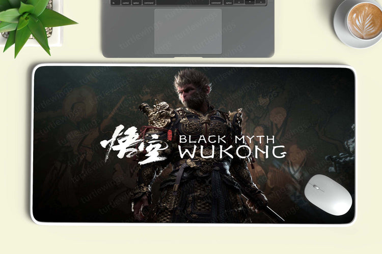 Black Myth Wukong Deskmat | Epic Fantasy Action for Your Desk