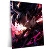 Dark Power - Black Goku DBZ Metal Poster | Anime Wall Art | HD Quality 03