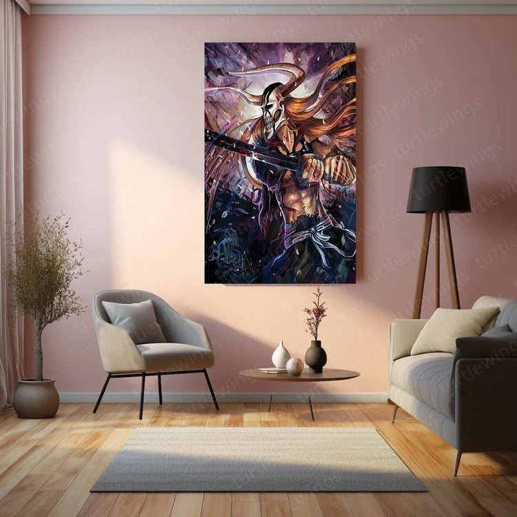 Bleach: Soul Reapers Unite Metal Poster | Anime Wall Art | Ichigo Kurosaki & Gotei 13 - TURTLEWINGS 