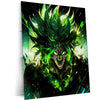 Dragon Ball Super: Broly Metal Poster | Goku vs. Broly Anime Wall Art | Saiyan Battle Print