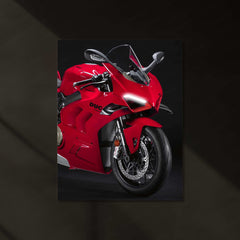 Ducati Neon LED Metal Poster