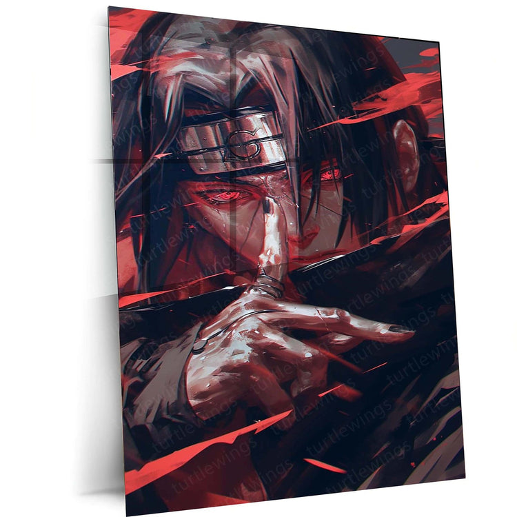 Itachi Uchiha Metal Poster - Naruto