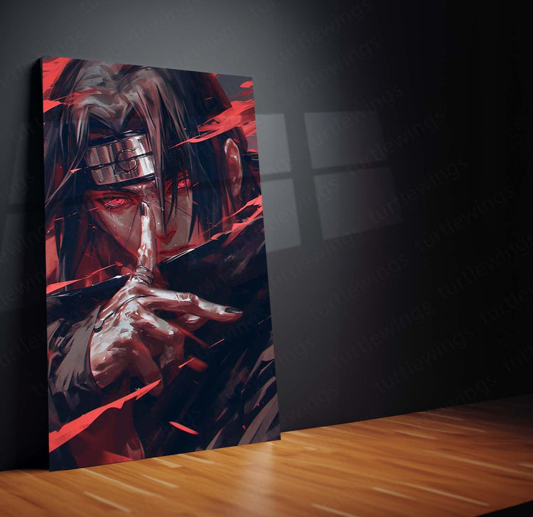 Itachi Uchiha Metal Poster - Naruto