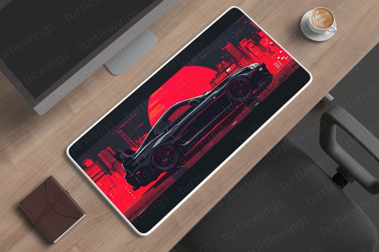 Speed Demon - Car Desk Mat | Racing Mouse Pad | Two Sizes Available