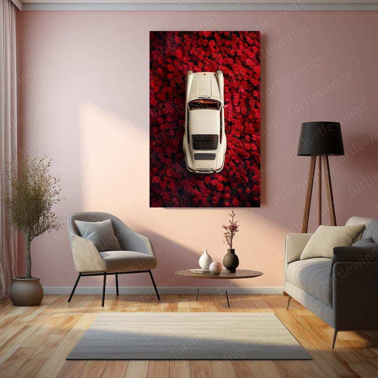 Car Aesthetic Metal Poster – Stylish Automotive Art | Perfect for Car Enthusiasts - TURTLEWINGS 