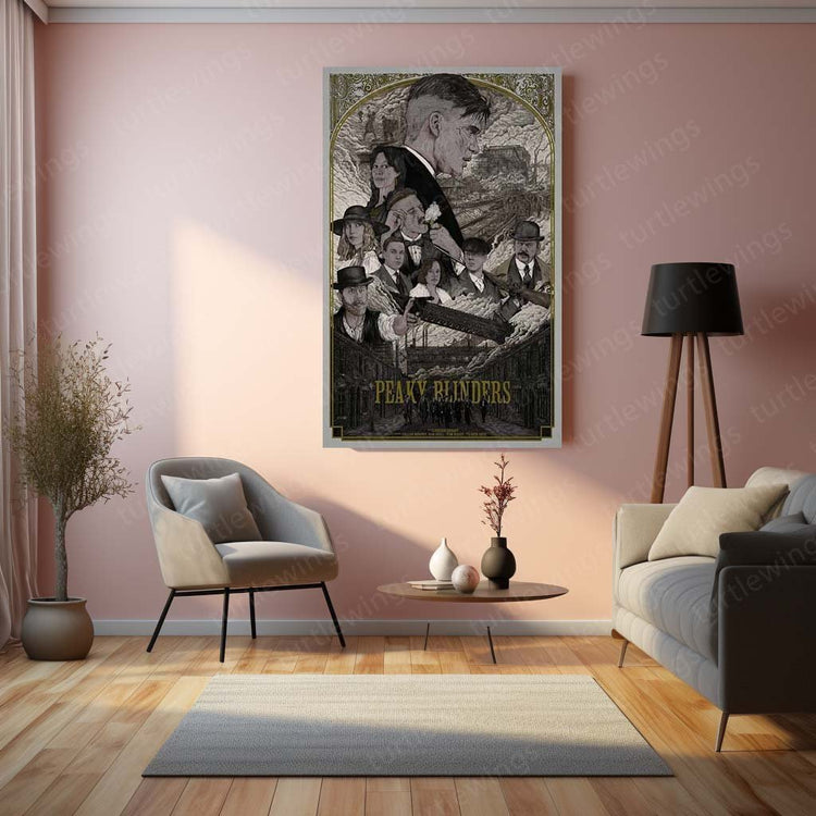 By Order of the Peaky Blinders - Peaky Blinders Metal Poster | TV Series Wall Art | HD Print