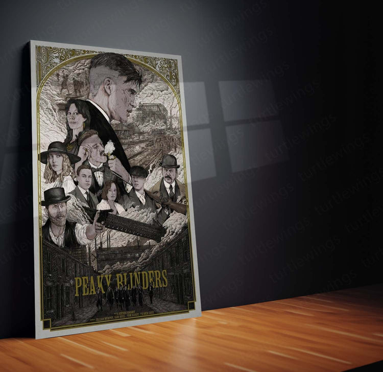 By Order of the Peaky Blinders - Peaky Blinders Metal Poster | TV Series Wall Art | HD Print