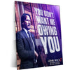 John Wick 'Determination' Quoted Metal Poster | Turtlewings Cinematic Series