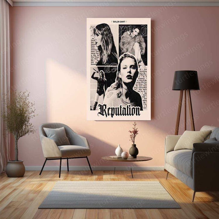 Taylor Swift Metal Poster – The Storyteller of a Generation - TURTLEWINGS 