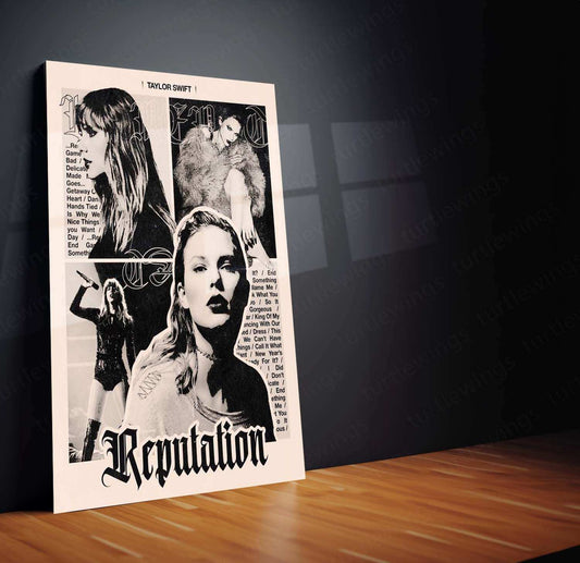 Taylor Swift Metal Poster – The Storyteller of a Generation - TURTLEWINGS 