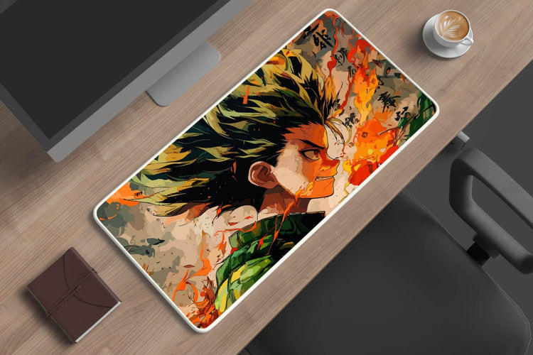 Deku Anime Backdrop - Witness the Journey of a Hero