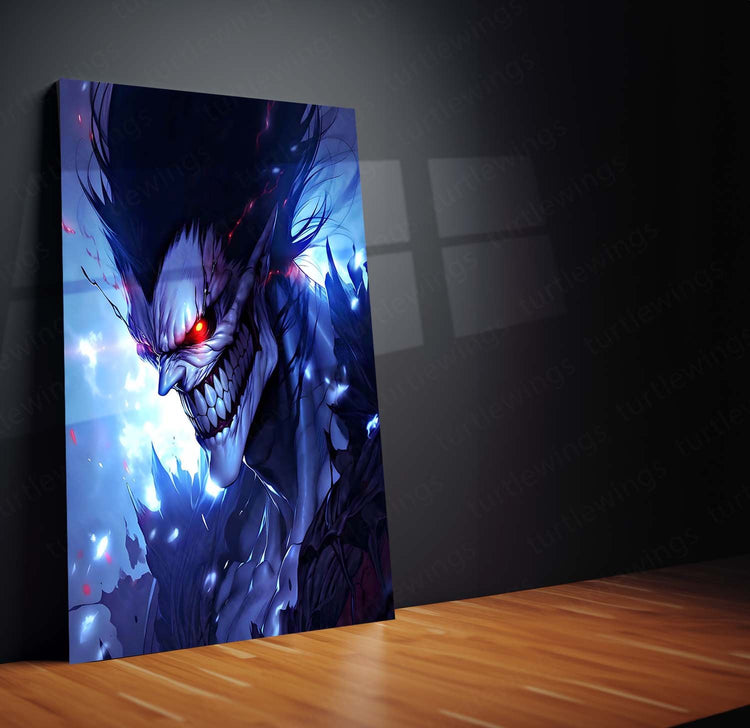 Realm of Shadows - Ryuk Metal Poster | Death Note Anime Wall Art | HD Print