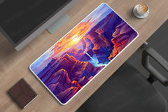 Waterfall Large Deskmat - Premium XL & XXL Gaming Mouse Pad