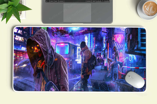 Cyberpunk01-Copy Large-Mousepad-(2).Jpg | High-Quality Gaming Deskmat - TURTLEWINGS 