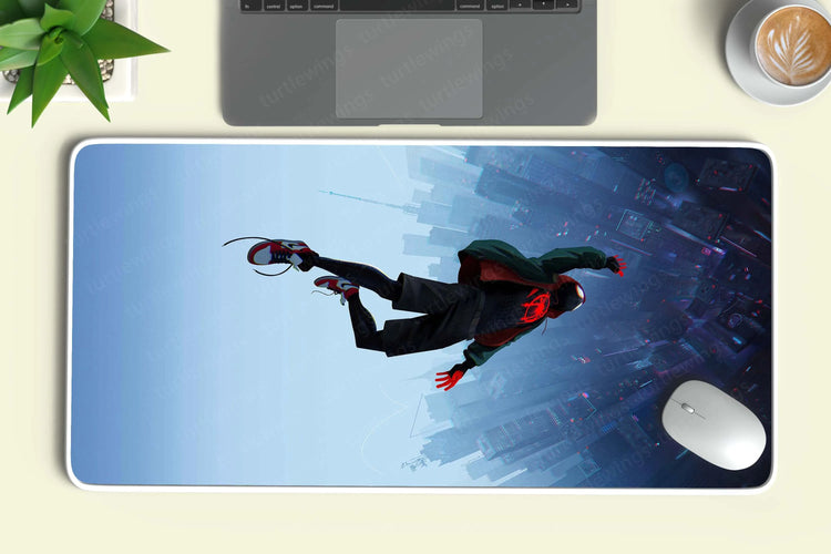 Miles and Morales Spiderman Deskmat - TURTLEWINGS 