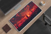 Red Large Deskmat - Premium XL & XXL Gaming Mouse Pad