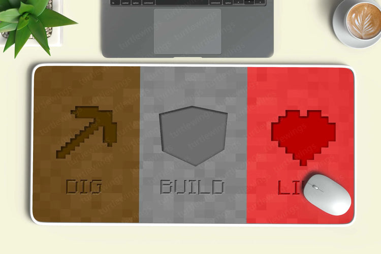 Minecraft Deskmat 1 - TURTLEWINGS 