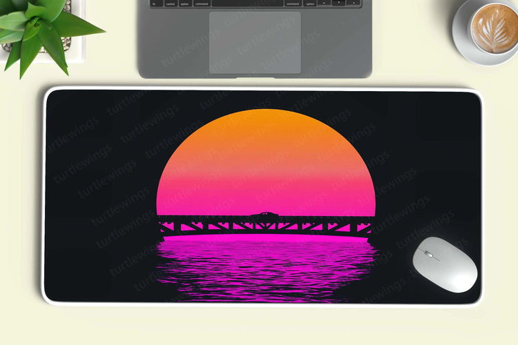 sunset-minimalist-bridge - TURTLEWINGS 