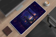 NightWindow Large Deskmat - Premium XL & XXL Gaming Mouse Pad