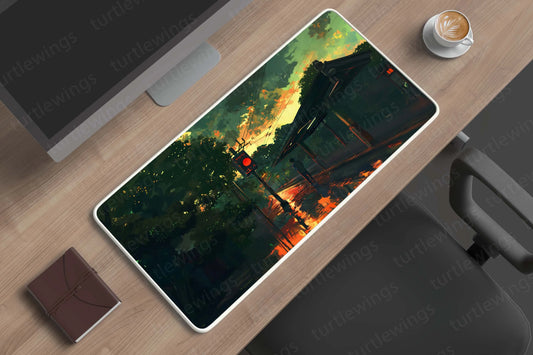 TrainStation Large Deskmat - Premium XL & XXL Gaming Mouse Pad - TURTLEWINGS 