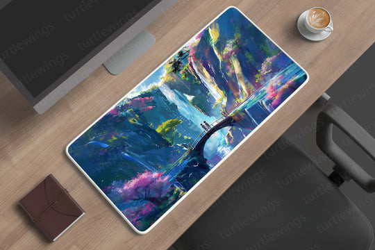 Bridge Large Deskmat - Premium XL & XXL Gaming Mouse Pad - TURTLEWINGS 