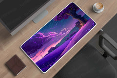 Purple Large Deskmat - Premium XL & XXL Gaming Mouse Pad