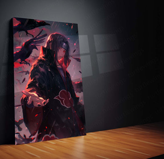 Itachi Uchiha Metal Poster - Naruto -2