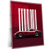 Ferrari F40: Supercar Legacy Metal Poster | Turtlewings Automotive Icons Series