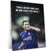 Midfield Maestro - Frank Lampard Metal Poster | Football Legend Wall Art | HD Print