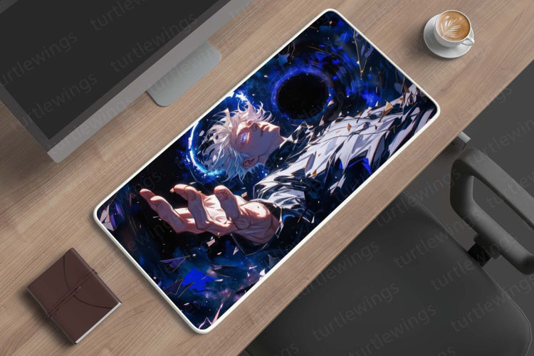 Satoru Gojo - JJK Deskmat | Jujutsu Kaisen Art | Gaming Mat