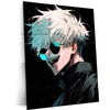 Domain Expansion - Satoru Gojo JJK Anime Metal Poster | Sorcery Wall Art | HD Quality 06