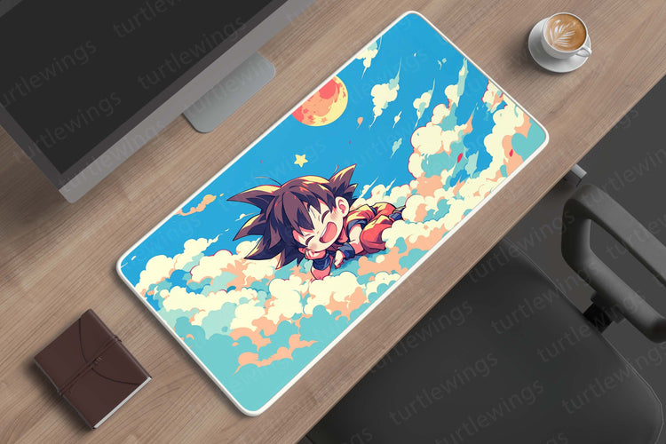 Goku Deskmat | Dragon Ball Z Saiyan Warrior | Gaming and Office Desk Accessory 2