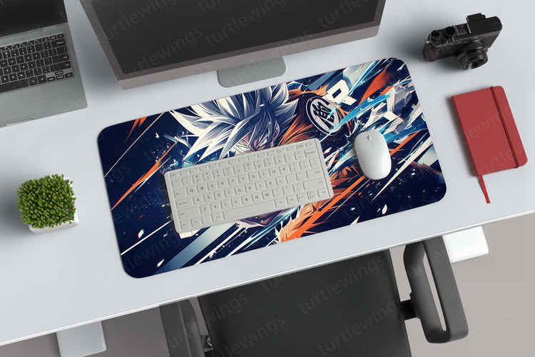 Goku Deskmat | Dragon Ball Z Saiyan Warrior | Gaming and Office Desk Accessory 3