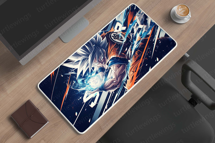 Goku Deskmat | Dragon Ball Z Saiyan Warrior | Gaming and Office Desk Accessory 3