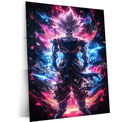 Goku Metal Poster – Iconic Dragon Ball Z Art | Powerful Super Saiyan Wall Decor 2