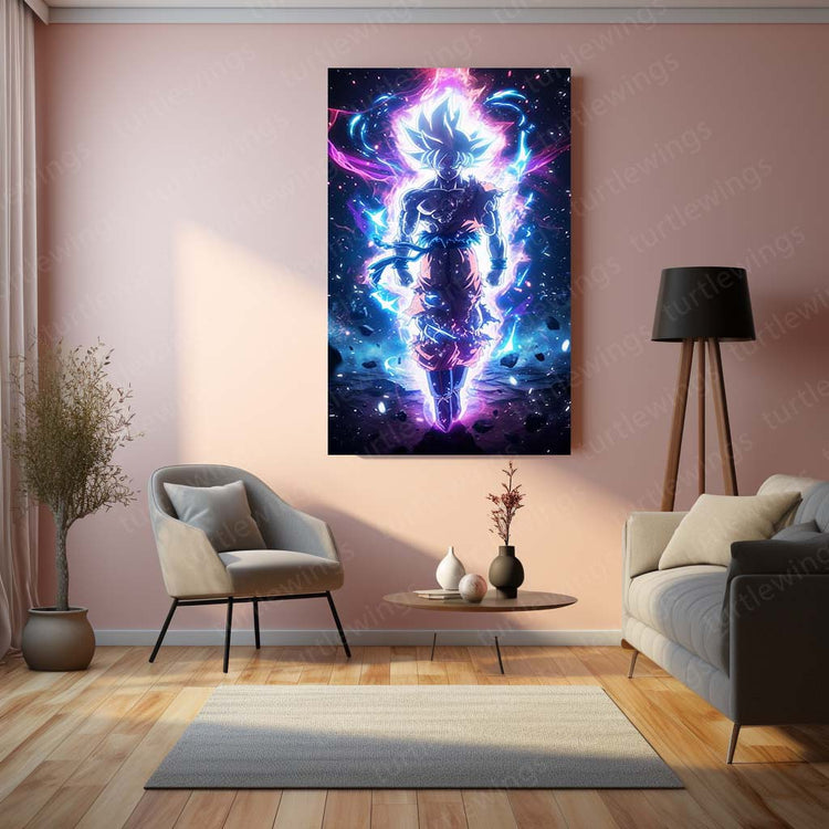 Goku Metal Poster | Dragon Ball Z Saiyan Warrior | HD Print 4