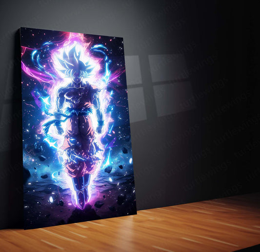 Goku Metal Poster | Dragon Ball Z Saiyan Warrior | HD Print 4