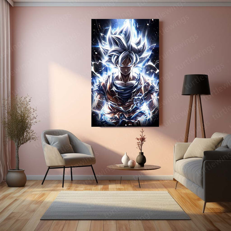 Goku Metal Poster | Dragon Ball Z Saiyan Warrior | HD Print 6