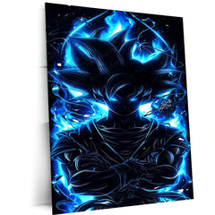 Goku Metal Poster – Iconic Dragon Ball Z Art | Powerful Super Saiyan Wall Decor 7